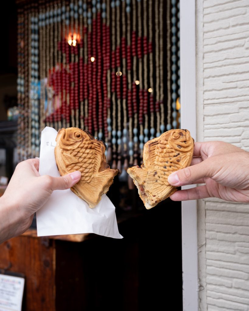 vegan taiyaki japan